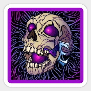 ElectricSkull Logo Sticker